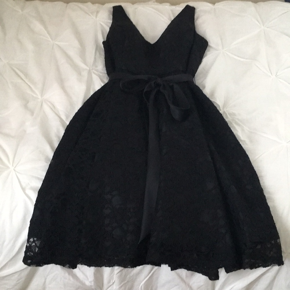 Marina Black Lace Dress